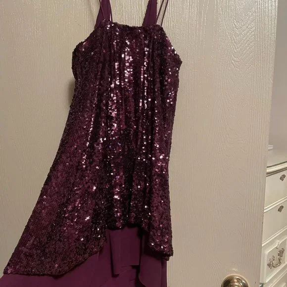 Free People | Dresses | New S Free People Plum Burgundy Sequin Mini Short  Dress | Poshmark